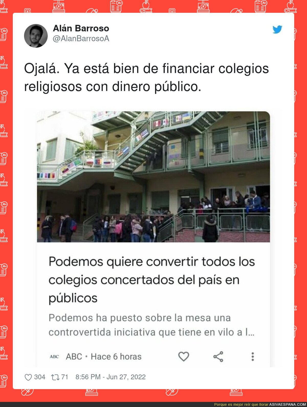 ¿Empieza el fin de colegios concertados?