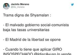 La hipocres&iacute;a de Isabel D&iacute;az Ayuso es de matr&iacute;cula de honor