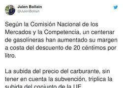 Confirmado que muchas gasolineras no est&aacute;n tomando el pelo con la gasolina