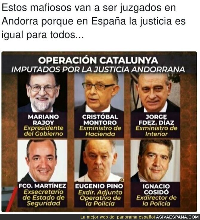 La justicia llegará desde Andorra