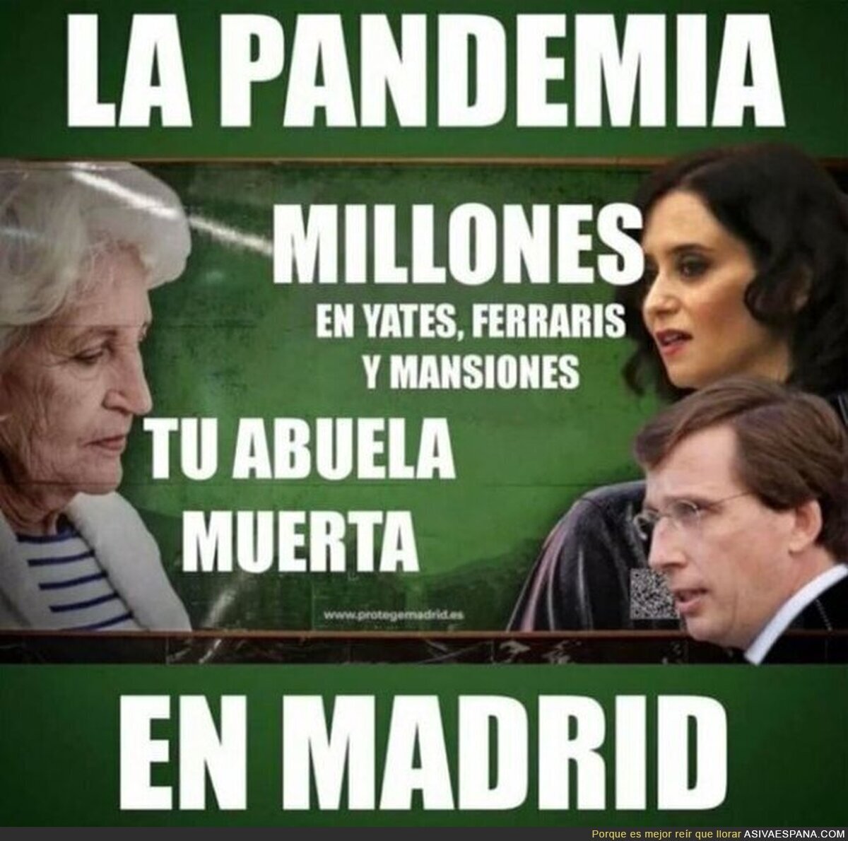 Las dos caras de Madrid