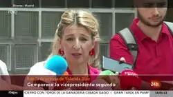 Yolanda Díaz sobre los audios entre Villarejo y Ferreras: "El ataque brutal que se ha dispensado contra Podemos y fuerzas independentistas con recursos públicos ha sido absolutamente desconocido en la historia de la democracia de nuestro país y del mun