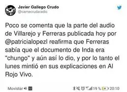 Antonio García Ferreras ha mentido y está muy claro