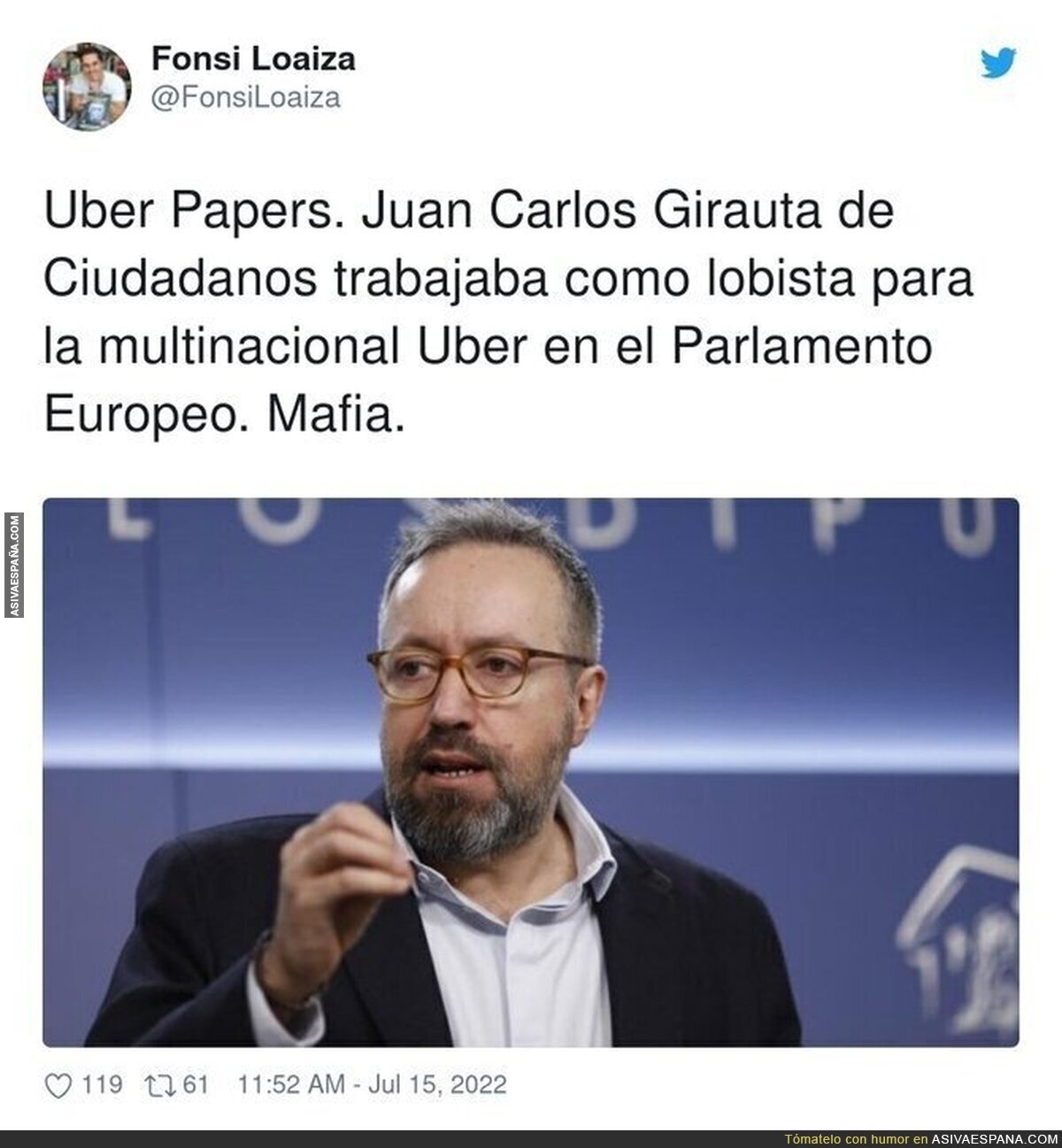 Los secretos de Juan Carlos Girauta