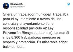 Jos&eacute; Luis Mart&iacute;nez Almeida no quiere ser responsable de la muerte del trabajador