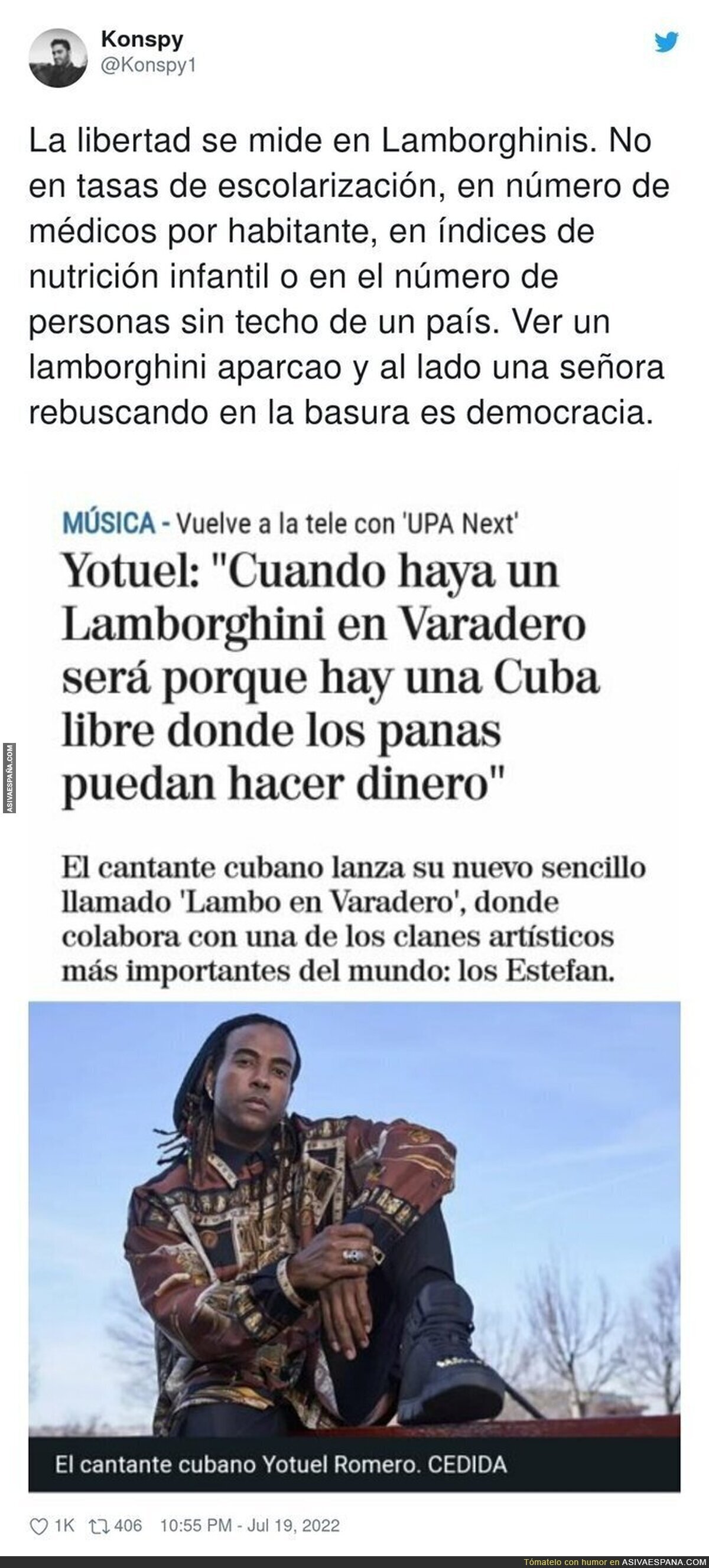 La Cuba libre según Yotuel