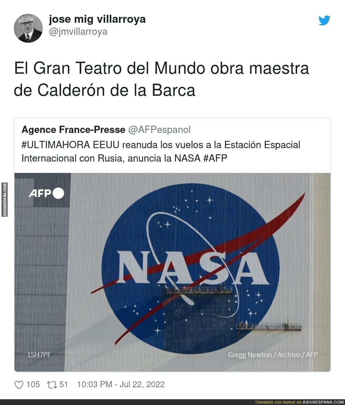 La NASA no hace nada sin Rusia