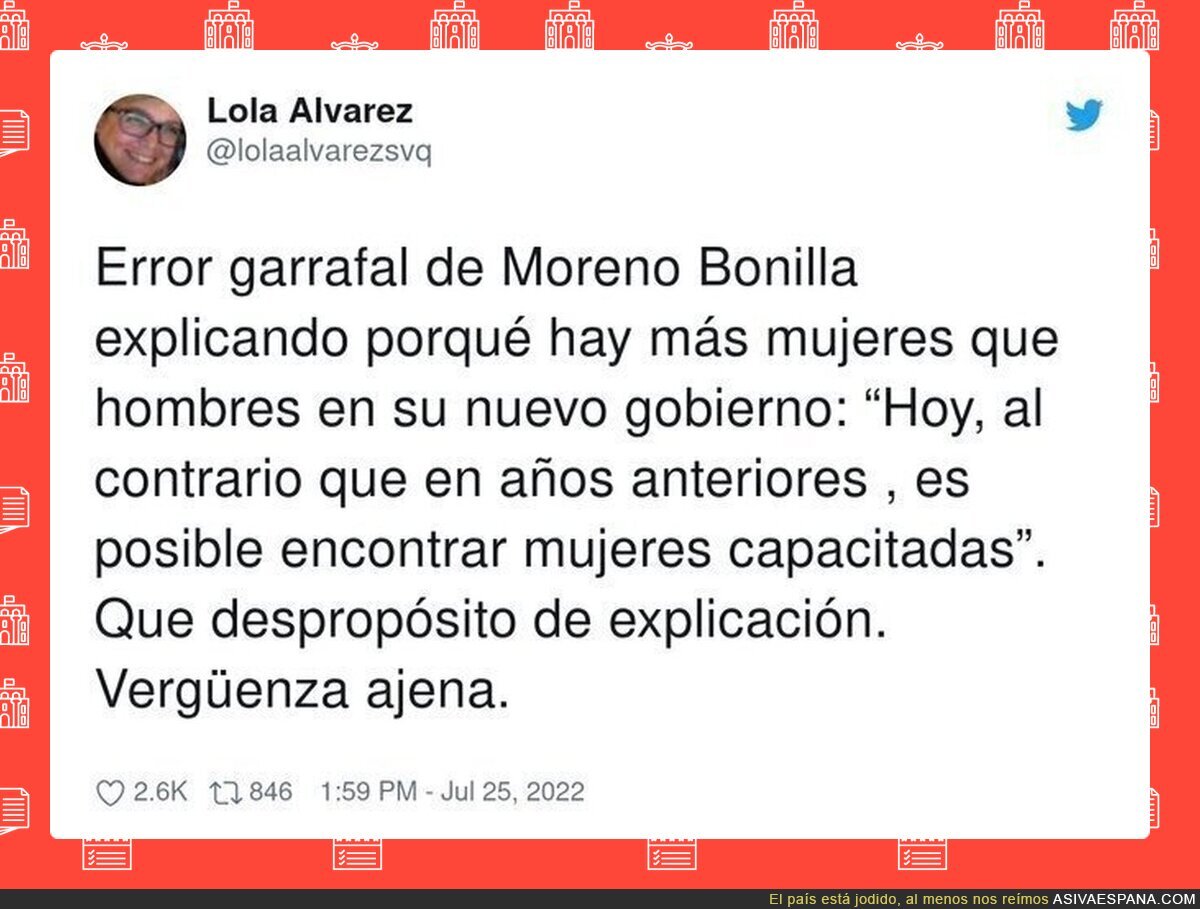 Juanma Moreno deja evidencia de su nivel lamentable como persona