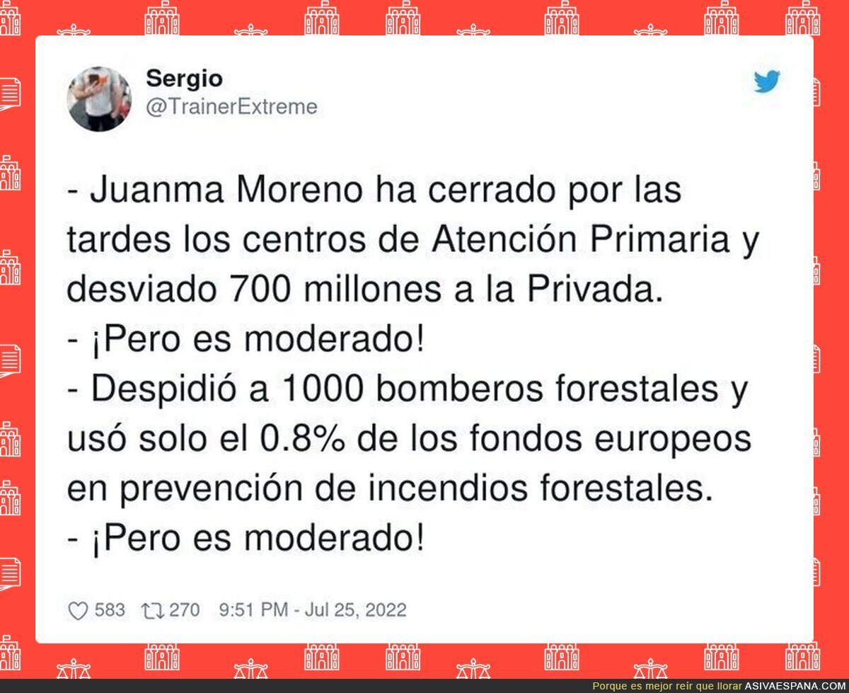El moderado de Juanma Moreno