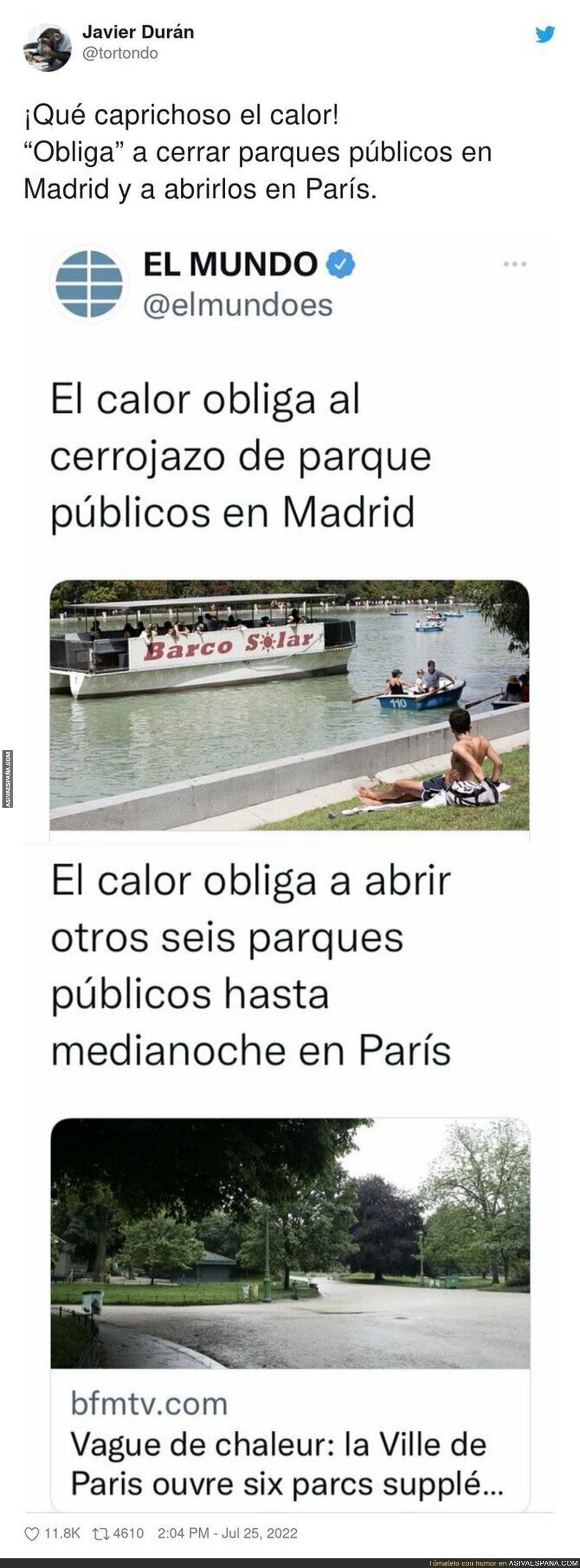 El Sol manda en Madrid