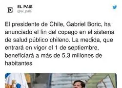 Un gran cambio llega a Chile
