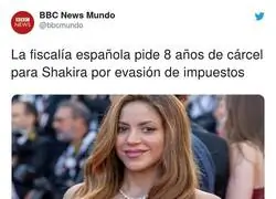 Shakira se mete en un buen lío