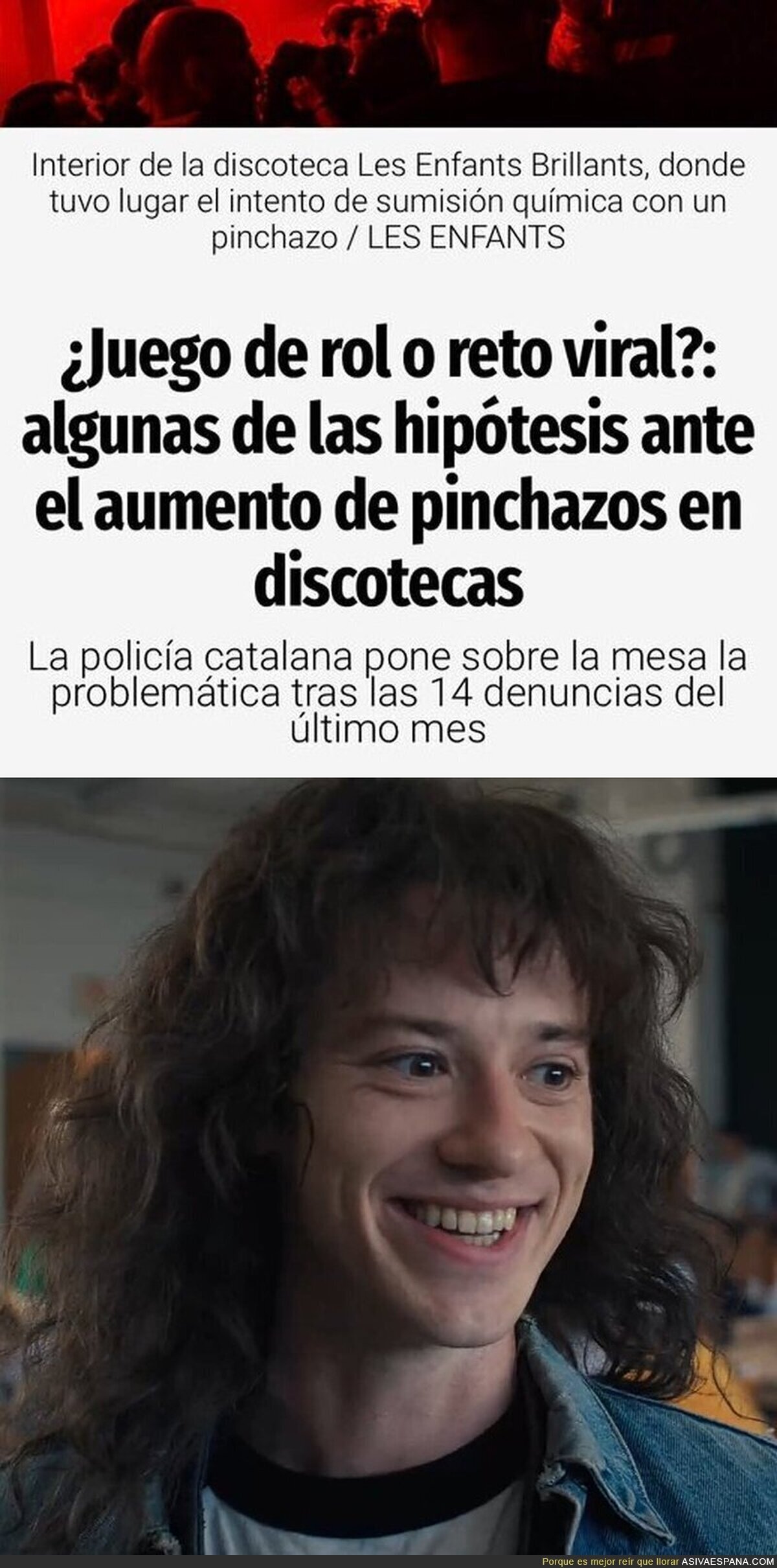 En pleno 2022 intentando echar la culpa a los juegos de rol