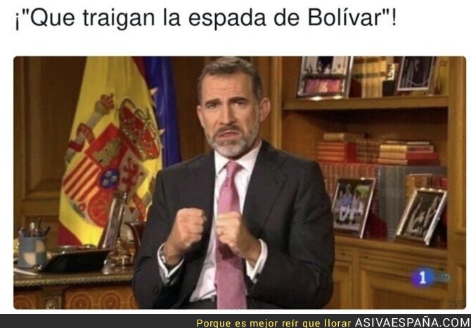 La Casa Real tiene pánico a Simón Bolívar