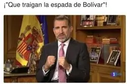 La Casa Real tiene pánico a Simón Bolívar