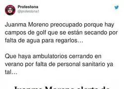 Las prioridades de Juanma Moreno