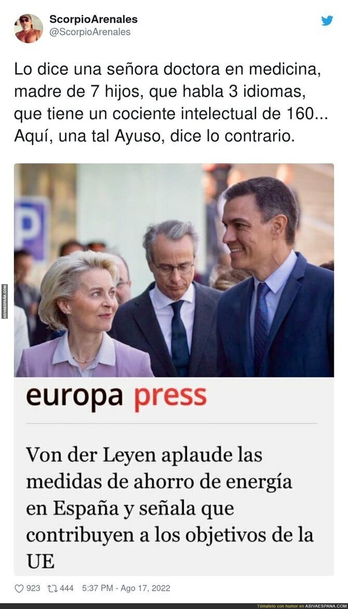 Europa aplaude a Pedro Sánchez