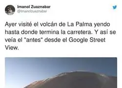 Brutal el cambio del volcán de la Palma