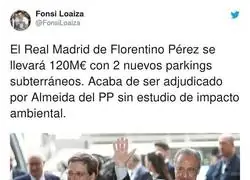 Otro trato de favor más del PP al Real Madrid