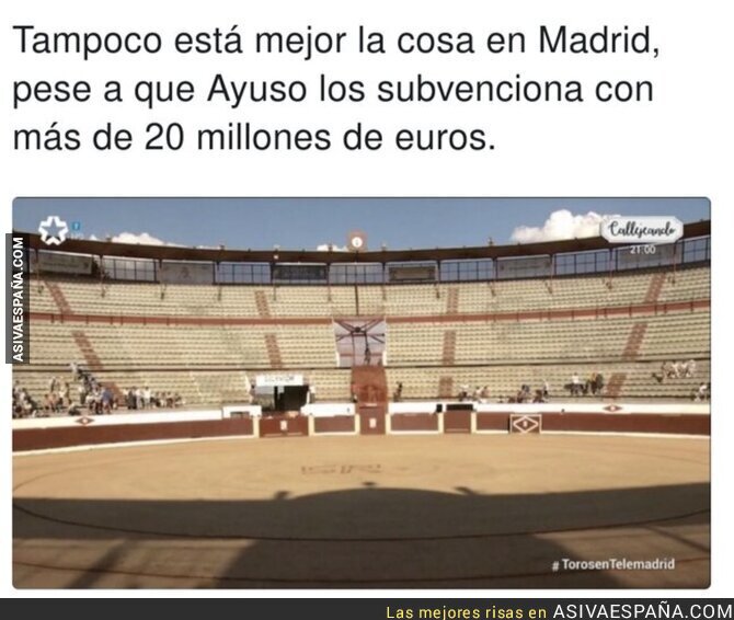 Los toros en Madrid tampoco interesan