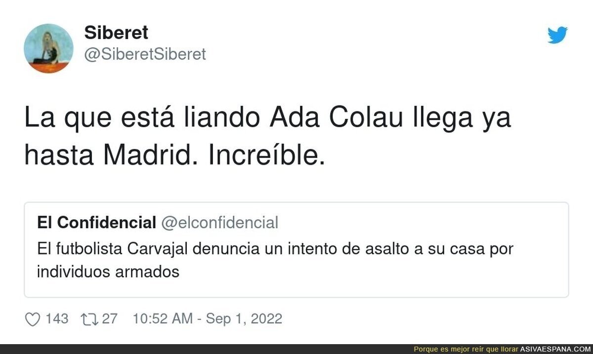 A España en general diría yo, por @SiberetSiberet