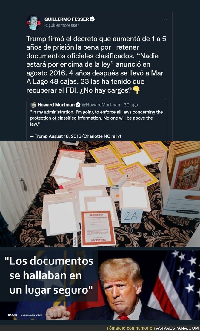 "Nadie estará por encima de la ley". Zanahorio
