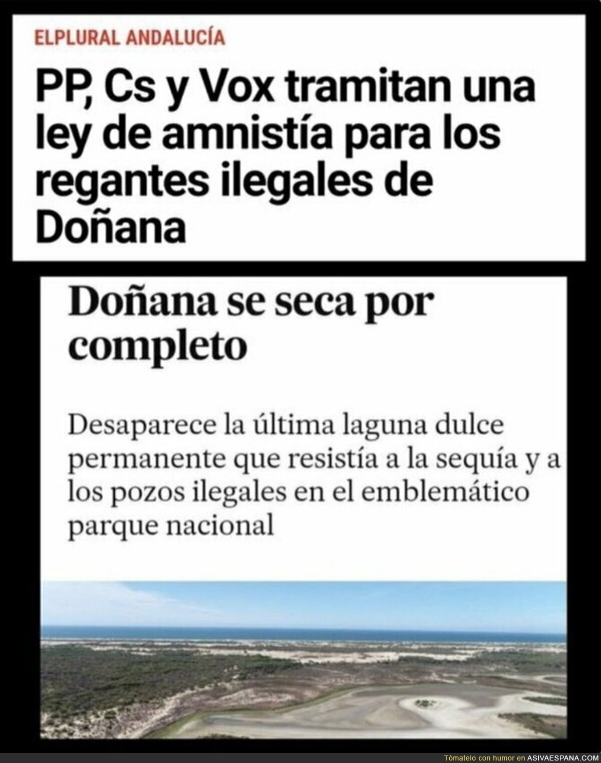 Constructores y promotores turísticos ya preparan la invasión de Doñana con urbanizaciones de lujo , por @FrancoZombi