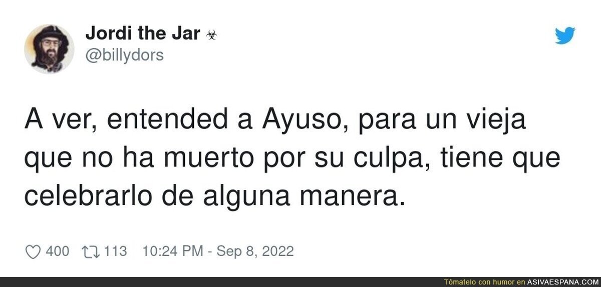 Esto es como el dicho de que los locos siempre tienen la razón, por @billydors