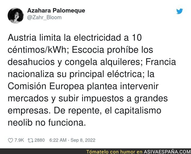 Recuerda este tweet en 10 años, a ver qué repercusiones han tenido estas medidas. Spoiler: las consecuencias no son buenas, por @Zahr_Bloom