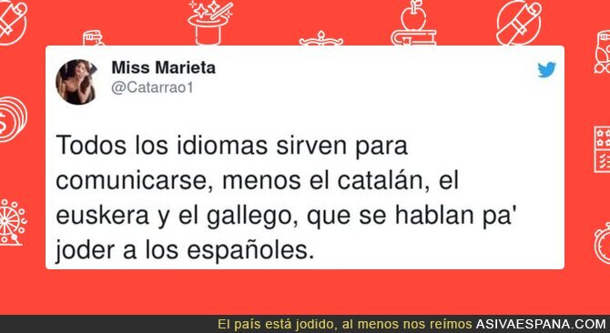 Lo peor de todo es que muchos piensan así, por @Catarrao1