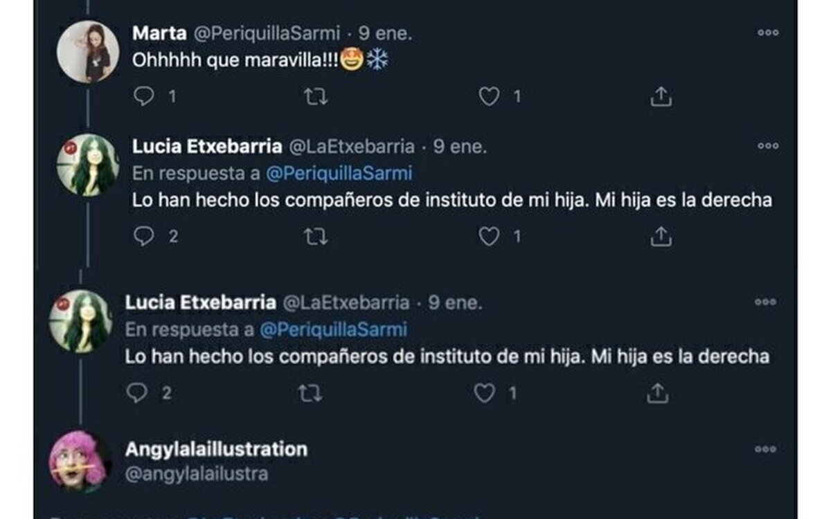 La maravilla absoluta de Lucía Etxebarría mostrando su nivel de poca vergüenza