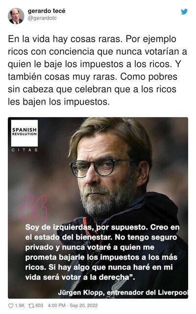 Klopp es un ejemplo a seguir