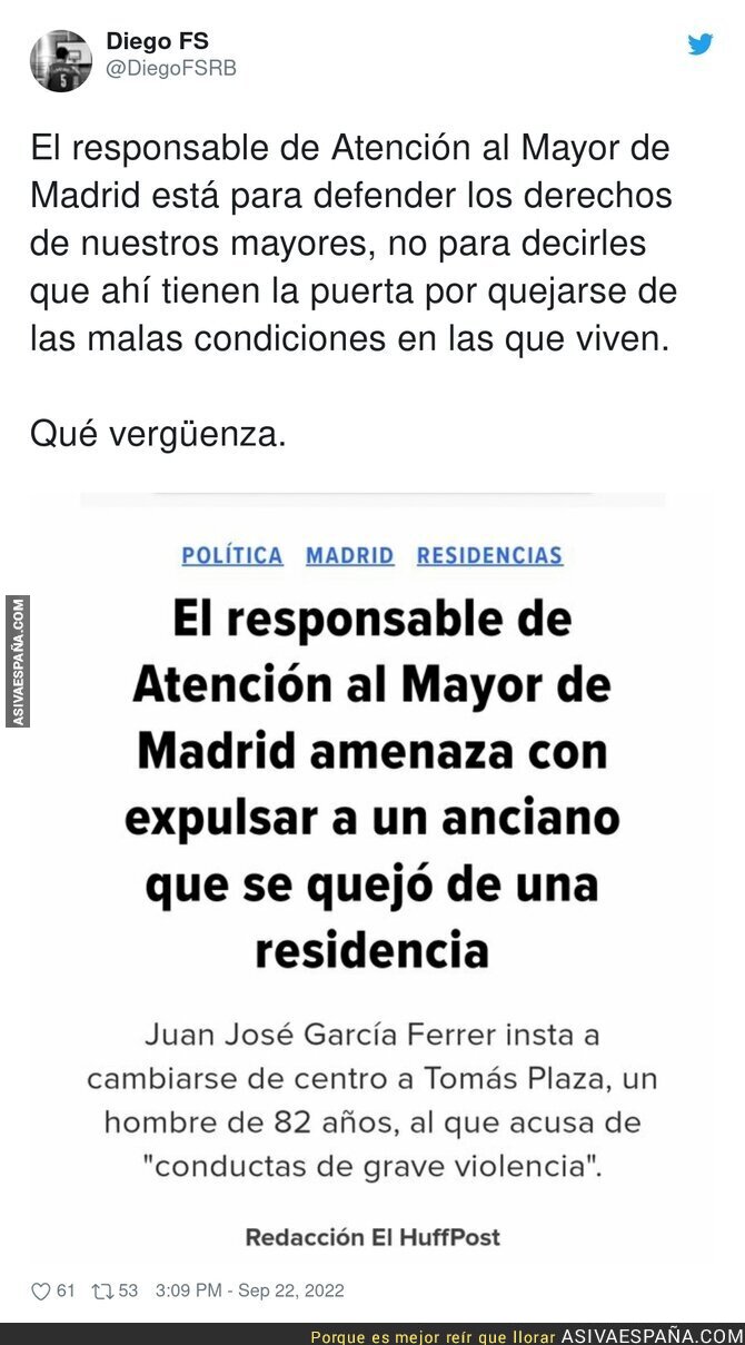 Nadie se puede quejar en Madrid