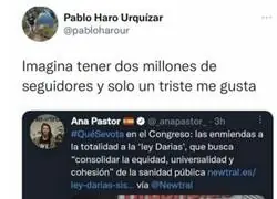Las sospechosas cifras de Ana Pastor en Twitter