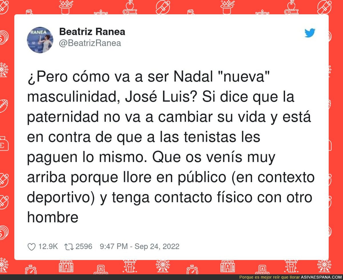 Rafa Nadal no representa nada