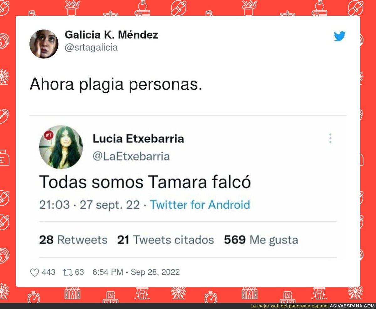 Lucía Etxebarria no puede parar