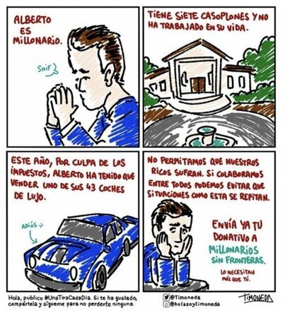 Pobres millonarios...