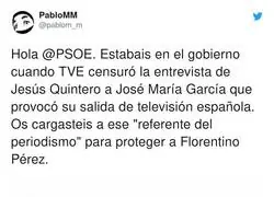 La hipocresía del PSOE es infi