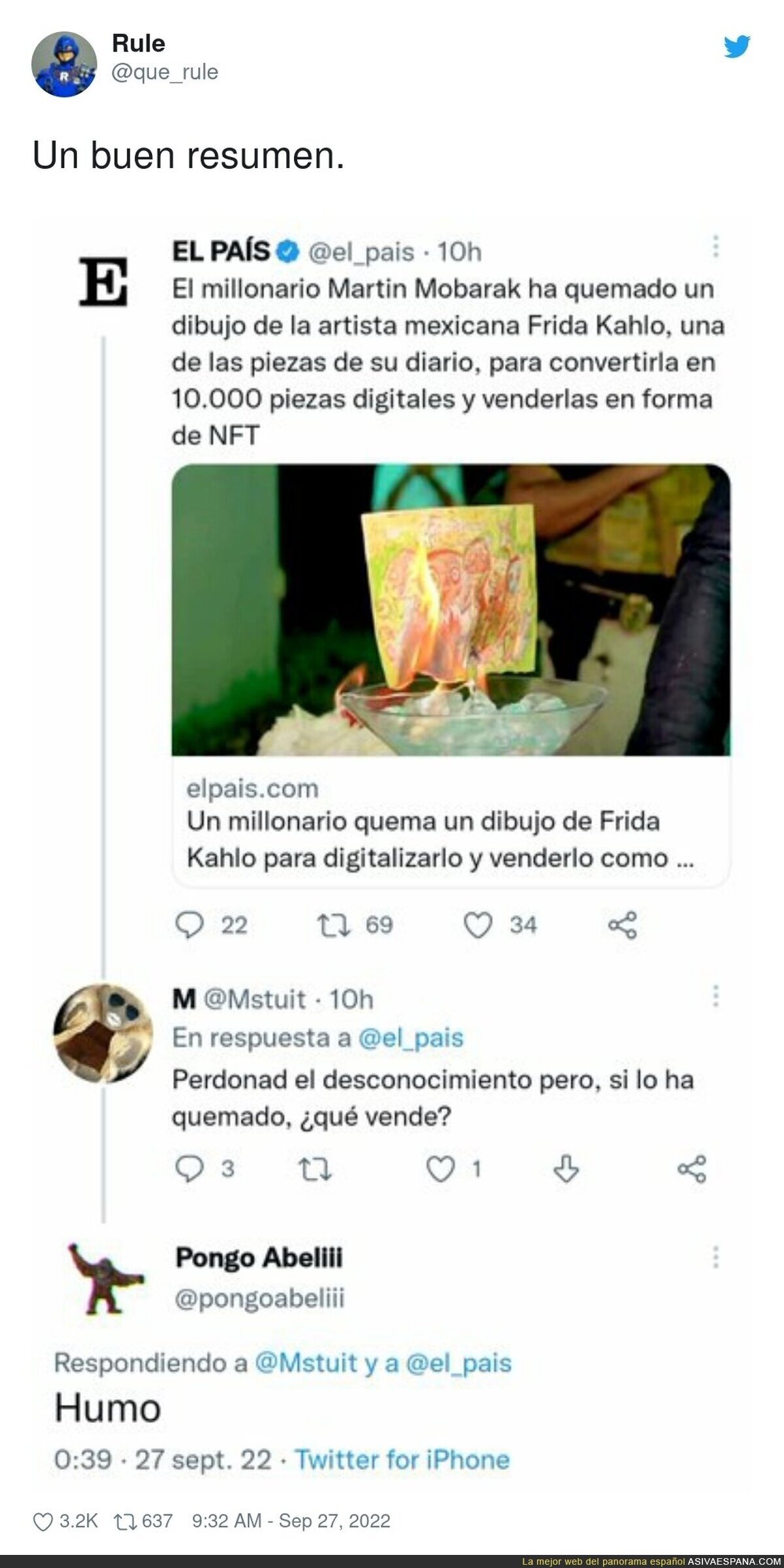 La realidad de los NFT en una respuesta