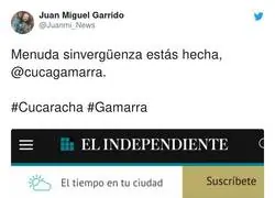 Cuca Gamarra es un ser muy peligroso para los españoles