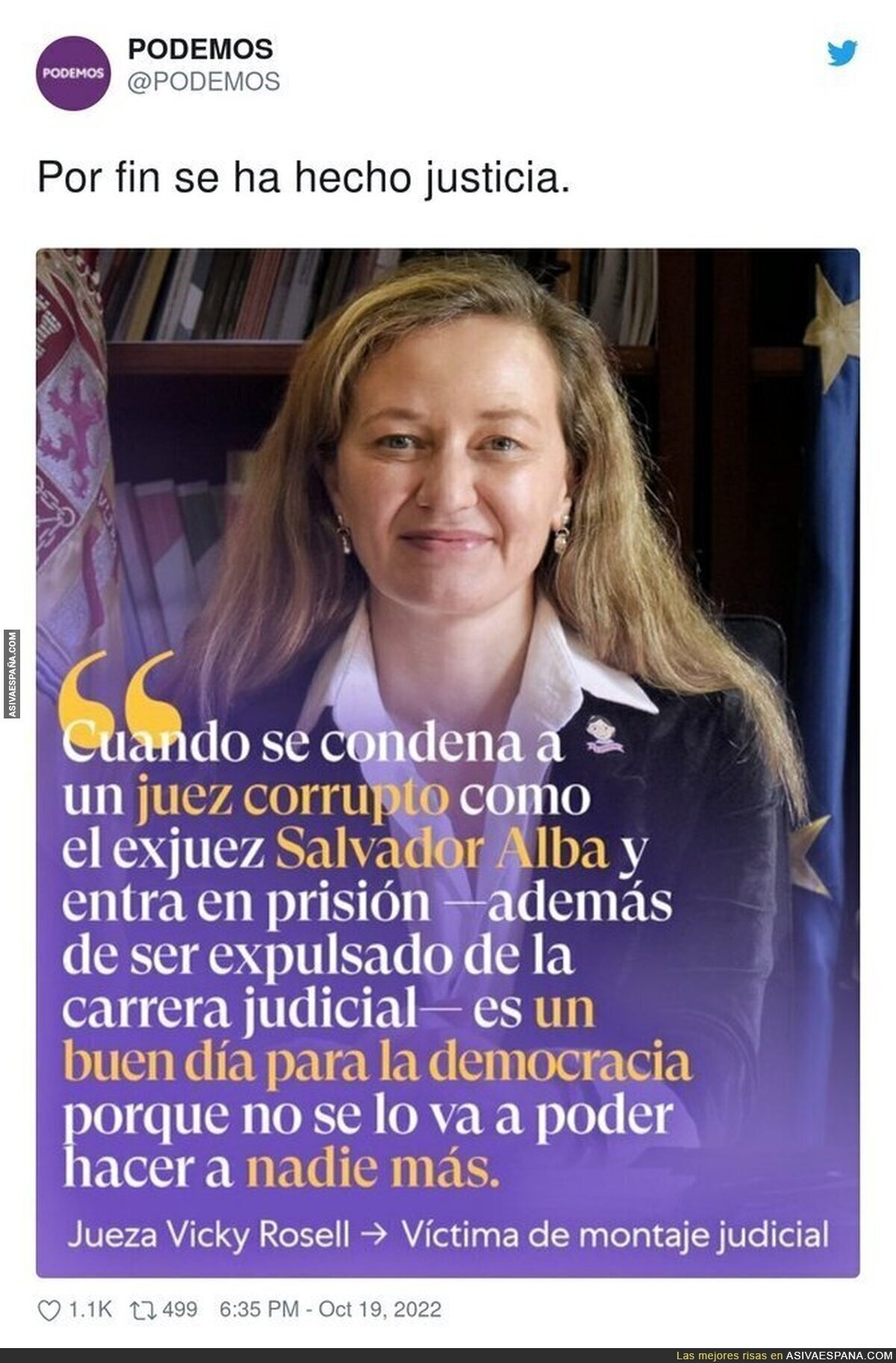 La justicia existe en España