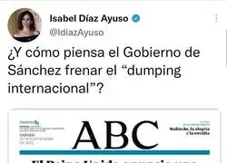 Isabel Díaz Ayuso vuelve a quedar retratada