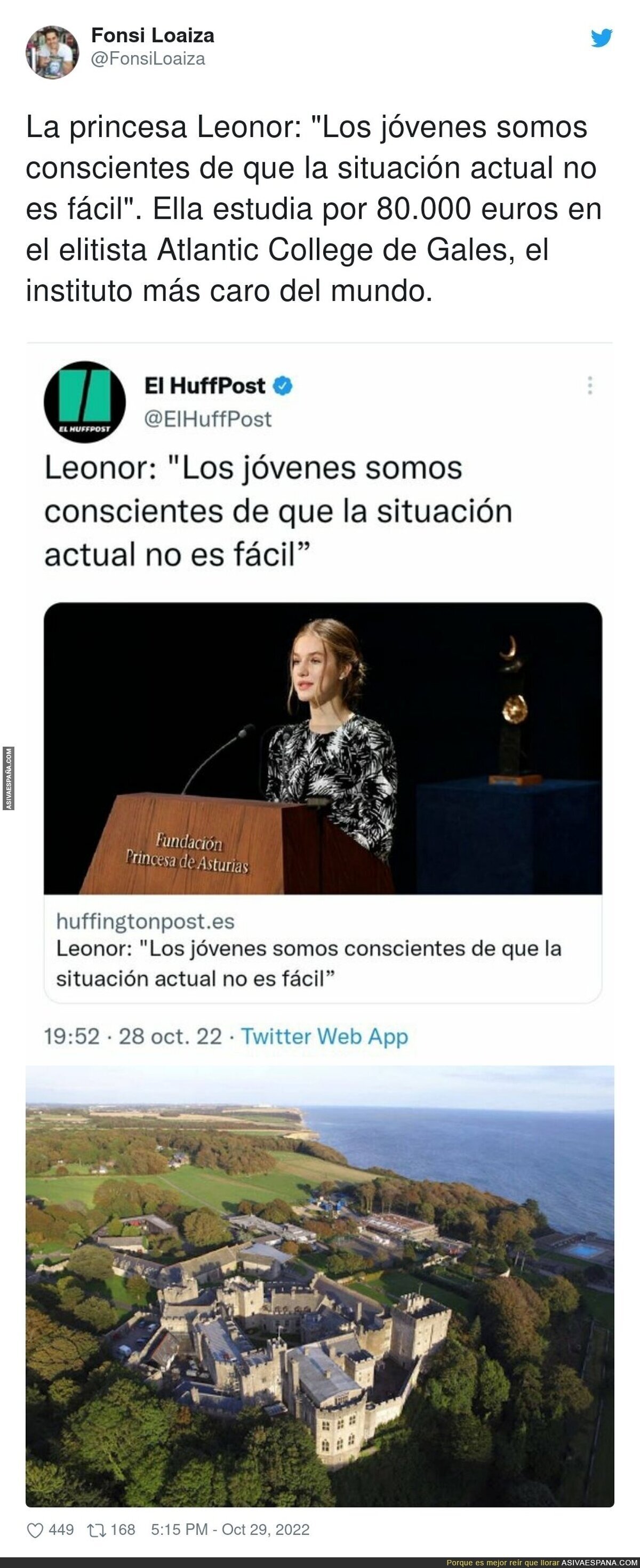 La difícil situación de Leonor