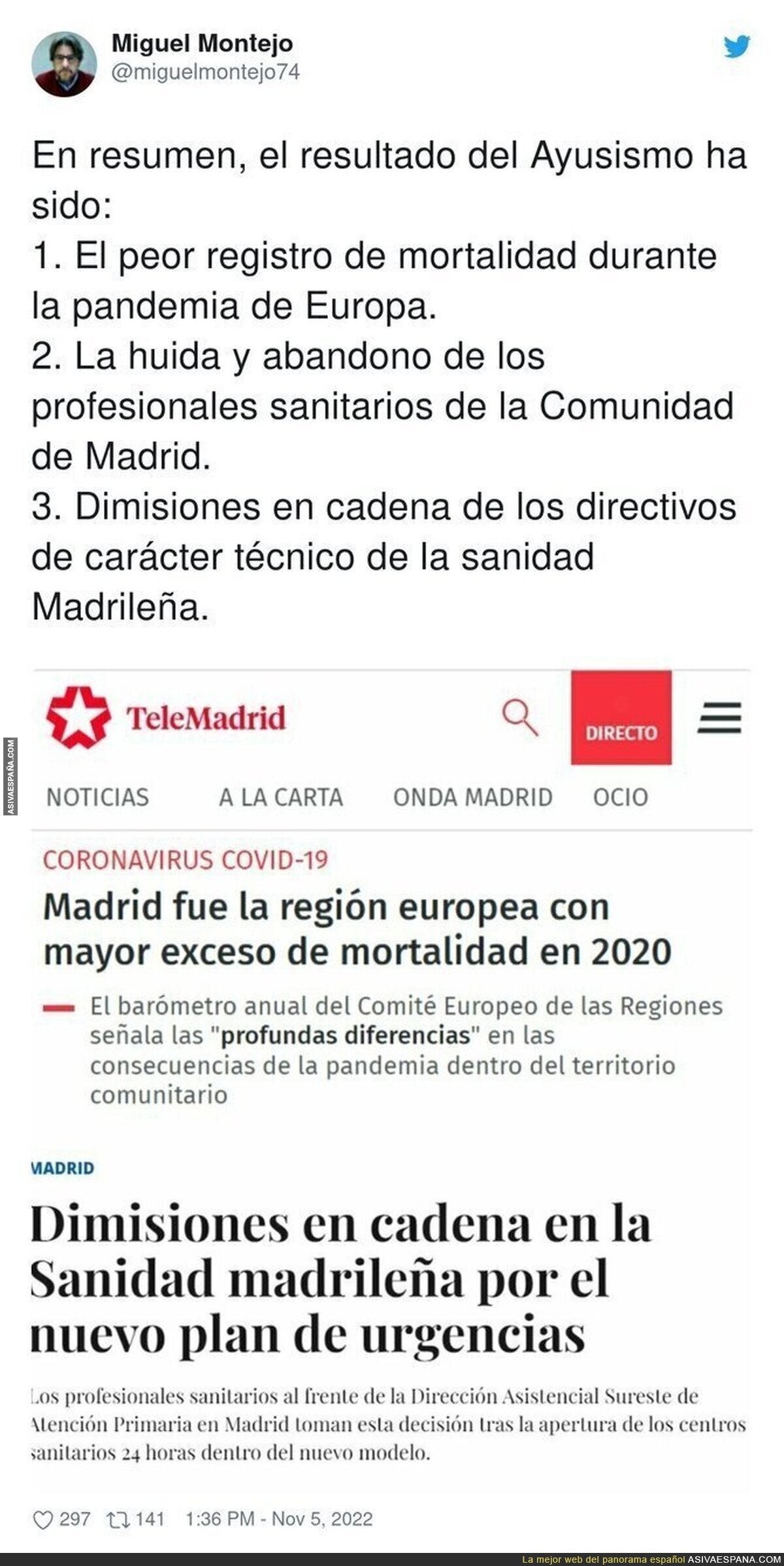 Madrid al borde del abismo