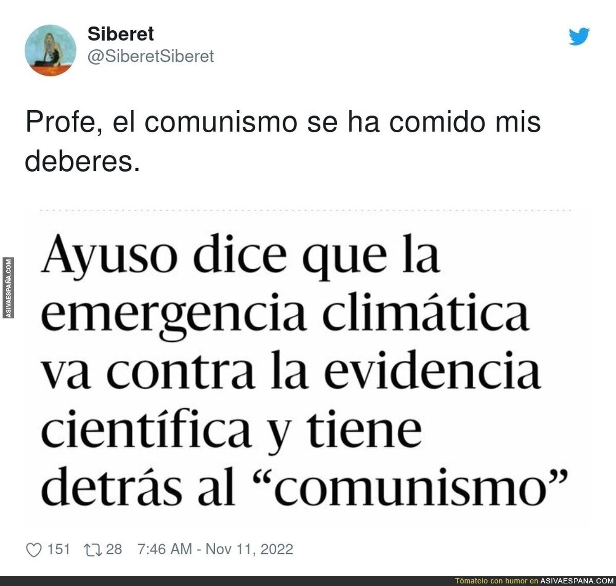 El comunismo es el problema de todo