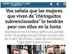 La legendaria coherencia de VºX: 'El Chiringuito'.