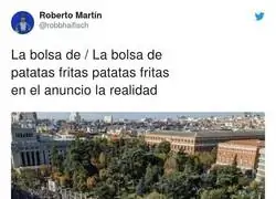 La realidad de la bolsa de patatas fritas