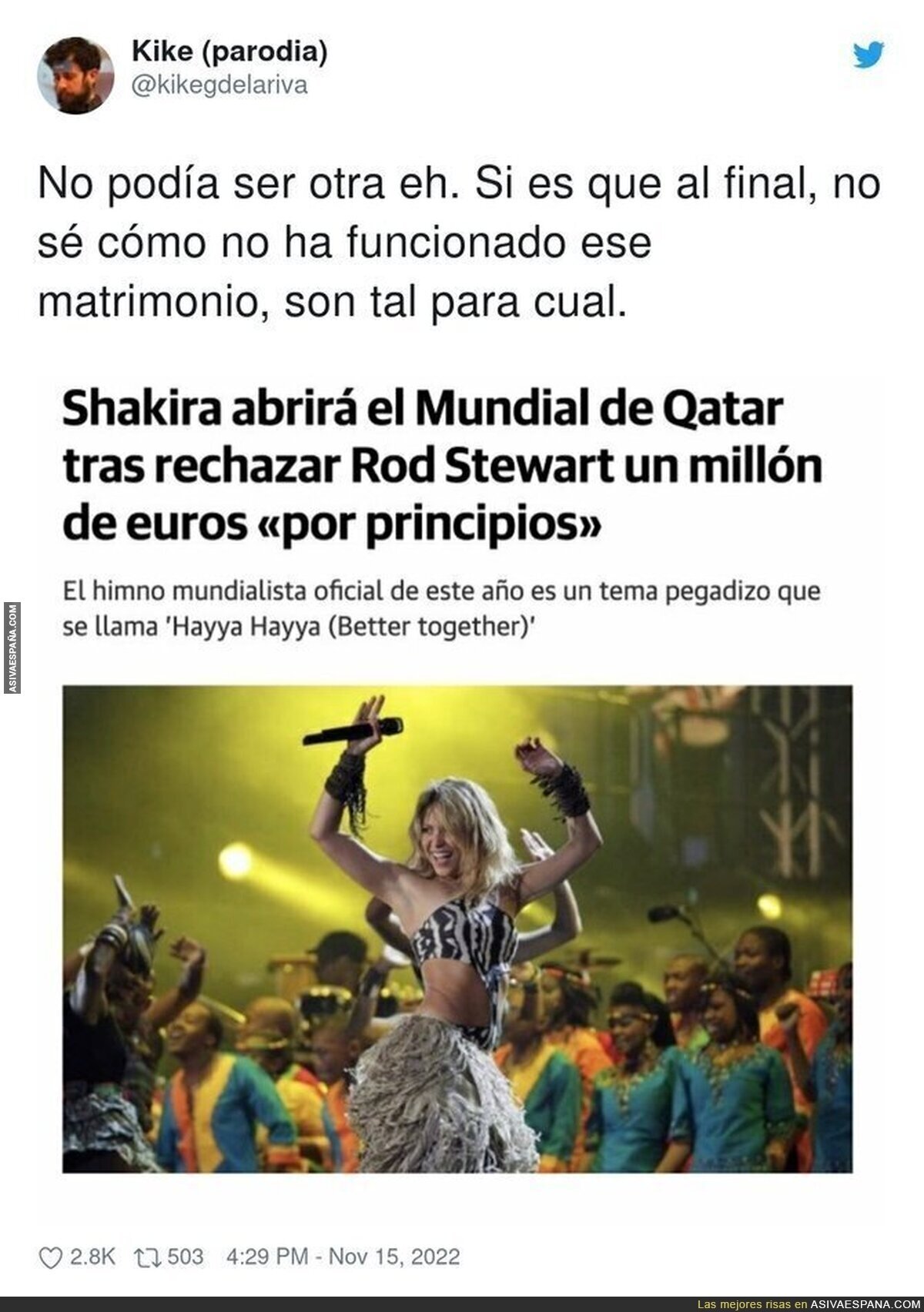Shakira lo ha vuelto a hacer