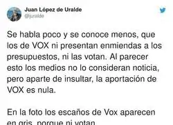VOX no hace su trabajo