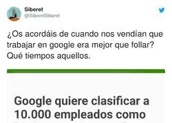 La jugarreta de Google con sus empleados